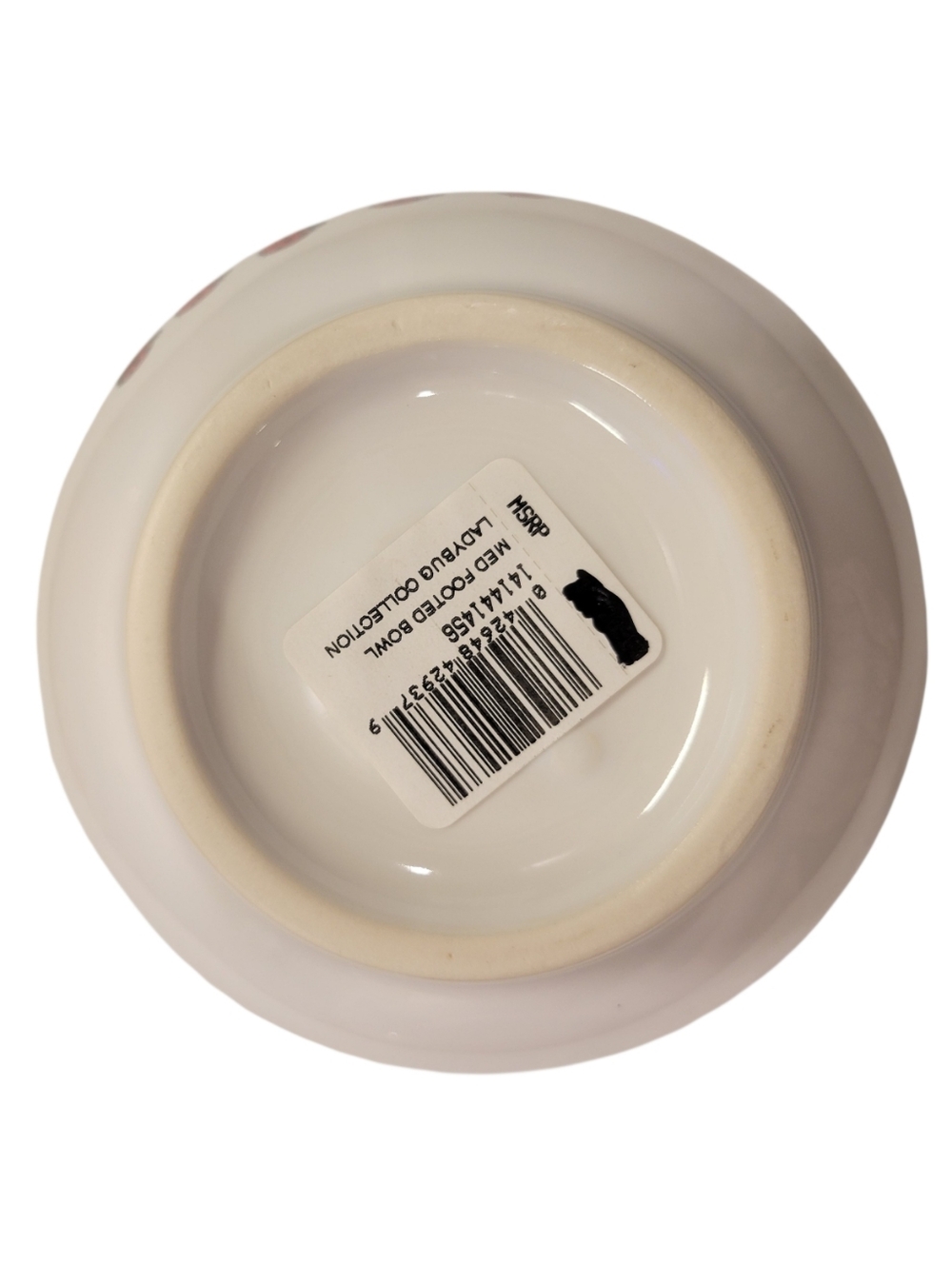 Fiestaware Ladybug Footed Bowl 🐞 Dillard’s Exclusive Retired Rice Bowl - Picture 5 of 5